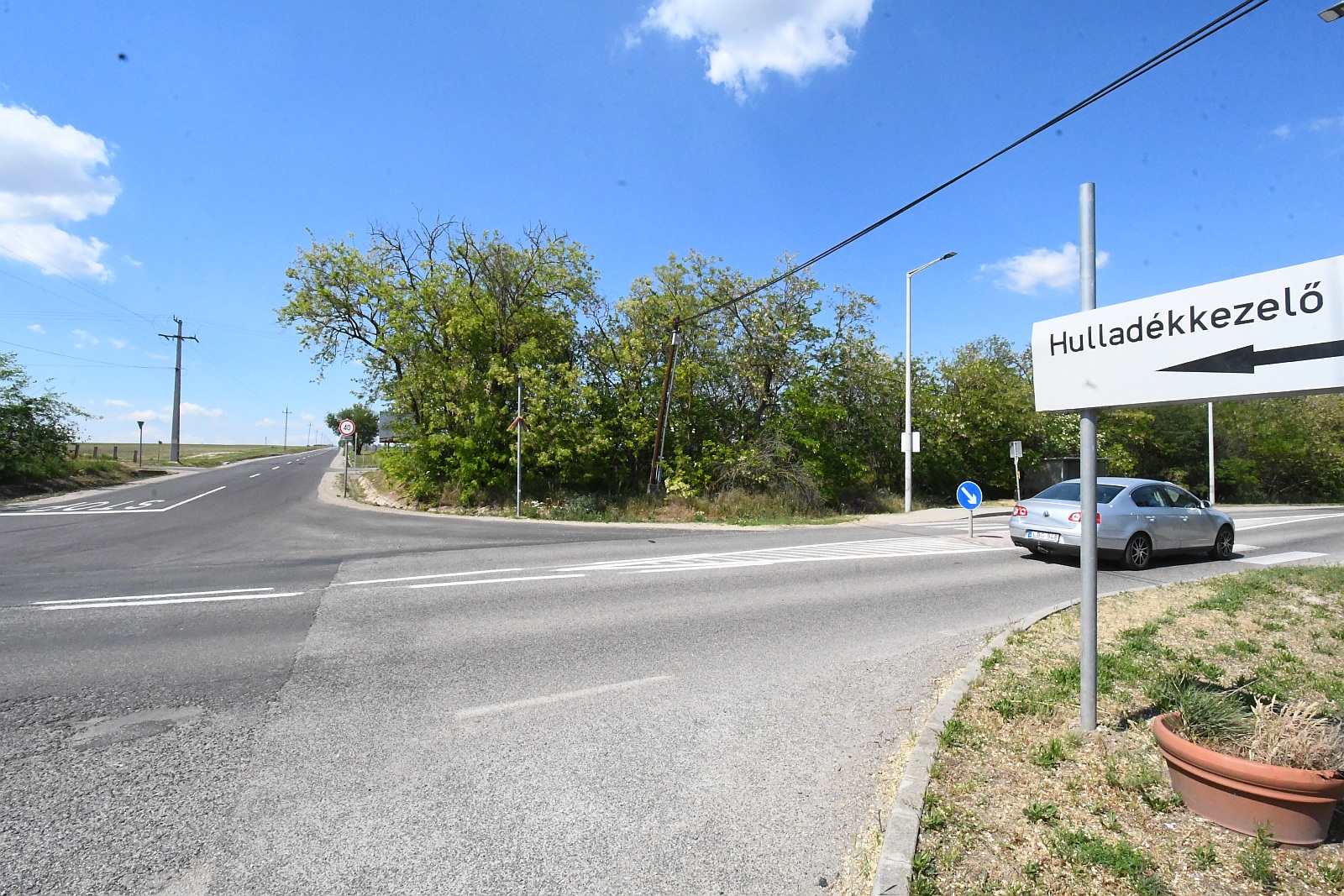 Elkészült a Csalai Hulladékkezelőhöz vezető új bekötőút